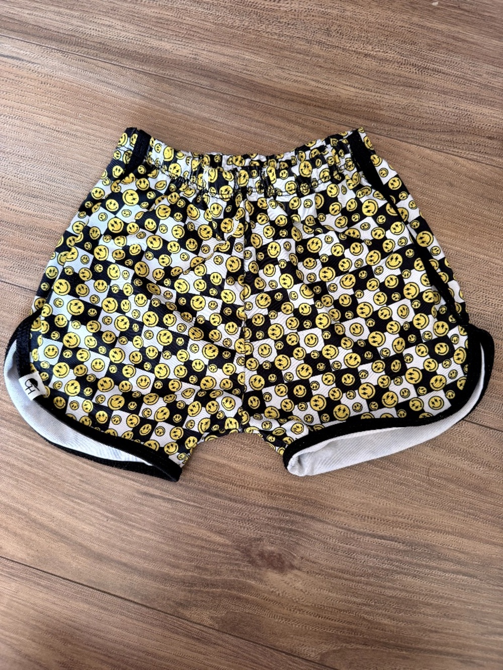 George Hats Hybrid Swim Play Track Shorts Smiley Face